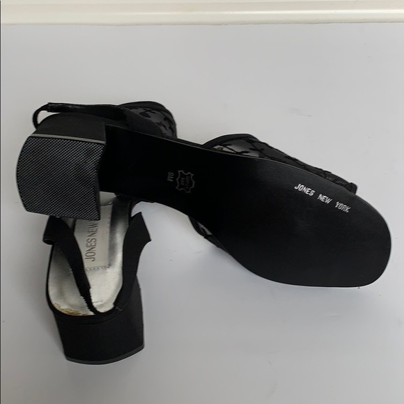 Jones New York Shoes Vintage Jones New York Black Mesh Heels Poshmark